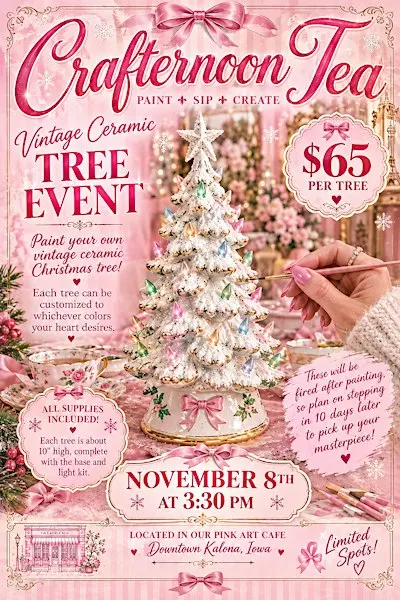 Crafternoon- Ceramic Tree