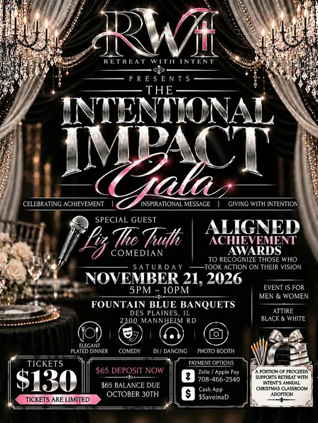 Intentional Impact Gala- Presented By: Retreat With Intent