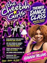 Cheetah Girls Themed Dance Class