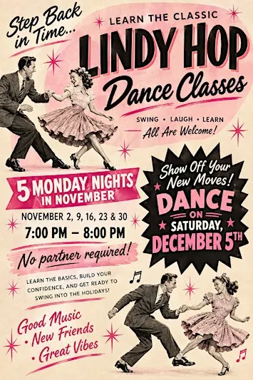 MONDAY NIGHT NOVEMBER SWING