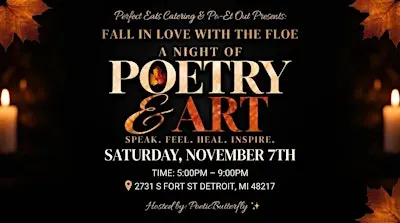 Fall in Love with the F.L.O.E. | An Evening of Poetry, Art & Community
