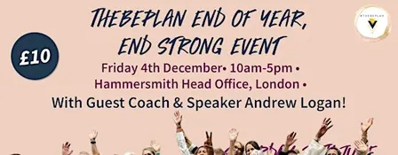 TheBePlan: End of Year, End Strong Event
