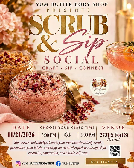 Sip, Scrub & Socialize