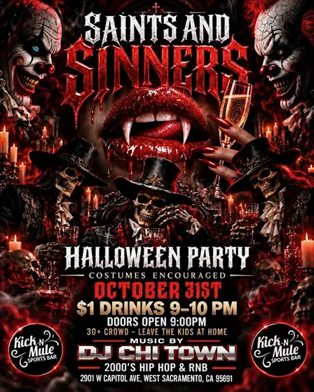Saints and Sinners Halloween Party