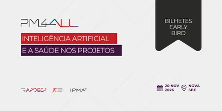 PM4ALL 2026 - Inteligência Artificial e Saúde nos Projectos