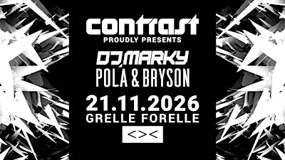 CONTRAST pres. DJ MARKY + POLA & BRYSON