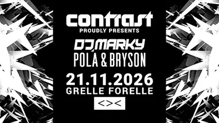 CONTRAST pres. DJ MARKY + POLA & BRYSON