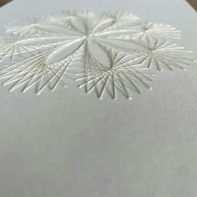Sew Your Own Christmas Cards - Paper Embroidery Workshop