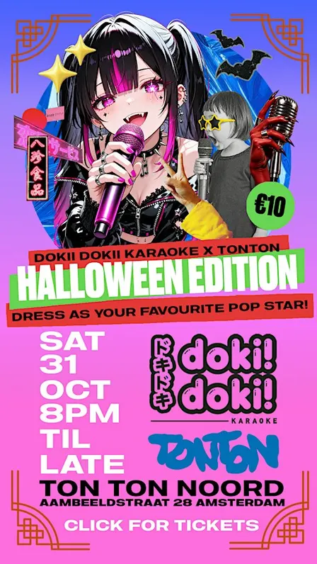 DOKII DOKII KARAOKE x TONTON NOORD HALLOWEEN EDITION
