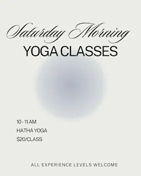 Saturday Morning Yoga