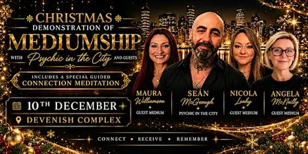 Christmas Demonstration of Mediumship with Psychic in the City & Guests