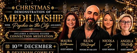Christmas Demonstration of Mediumship with Psychic in the City & Guests