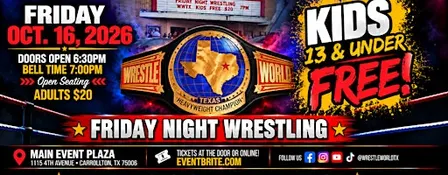 LIVE Friday Night Wrestling- KJ Orso Birthday Bash- WWTX