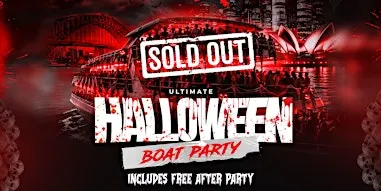 The Ultimate Halloween Boat Party (Sunset Cruise) + Free After Party