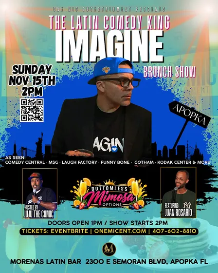 LATIN COMEDY KING IMAGINE: LIVE IN APOPKA