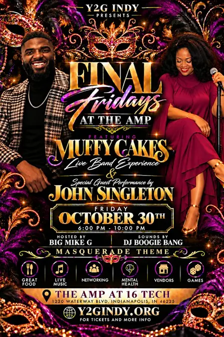 Final Fridays at The AMP - Featuring Muffy Cakes & John Singleton