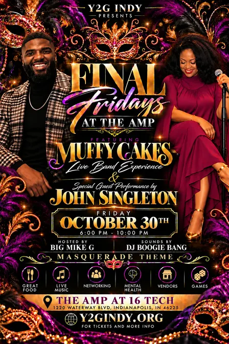 Final Fridays at The AMP - Featuring Muffy Cakes & John Singleton