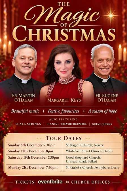 The magic of Christmas with Margaret Keys and The Priests (BELFAST)