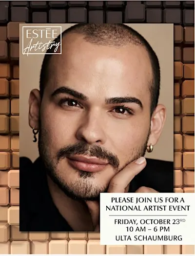 Estée Lauder National Makeup Artist Christian Ponce