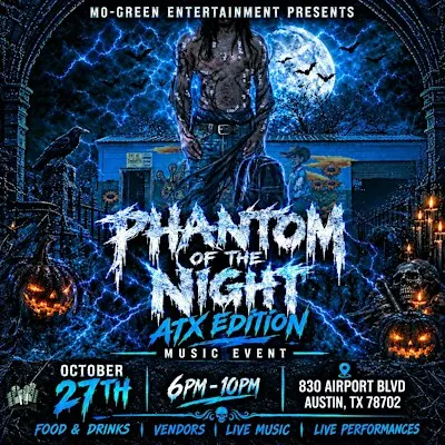 Phantom of the Night ATX Edition Music Event