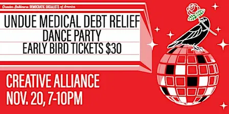 GBDSA Undue Medical Debt Relief Dance Party