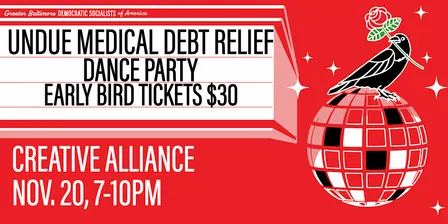 GBDSA Undue Medical Debt Relief Dance Party