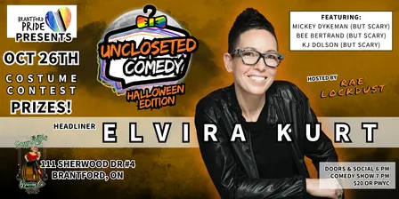 Uncloseted Comedy HALLOWEEN EDITION with ELVIRA KURT