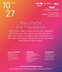 NOMA AZ Professional Development — Many Paths, One Foundation