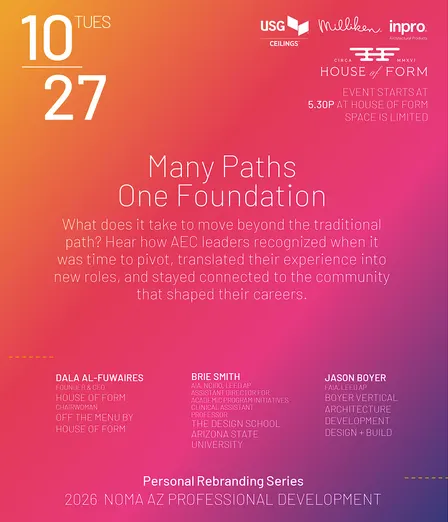 NOMA AZ Professional Development — Many Paths, One Foundation