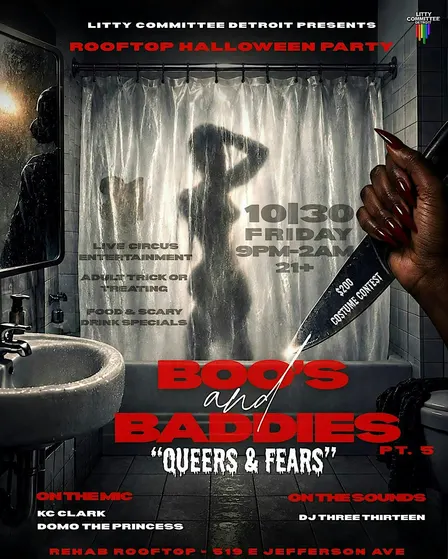 Boo’s & Baddies- Rooftop Halloween Party