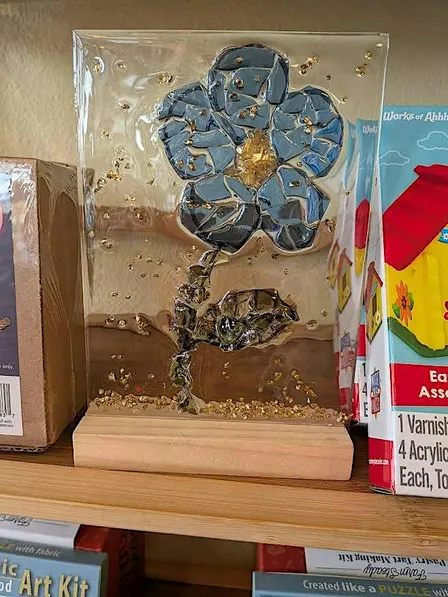 Shimmer & Shine: Crushed Glass & Resin Art Workshop