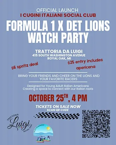 Formula 1 x Lions Watch Party