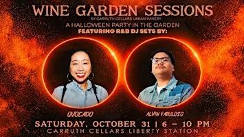 Wine Garden Sessions Halloween Party by Carruth Cellars Urban Winery