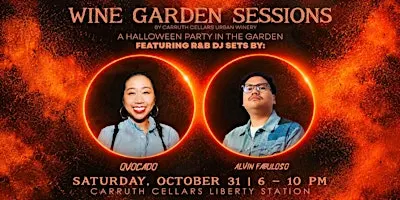 Wine Garden Sessions Halloween Party by Carruth Cellars Urban Winery