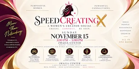 Speed Creating: A Women’s Creator Social