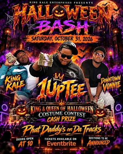 KingKaleEnterprises presents: 1UPTee Halloween Bash!