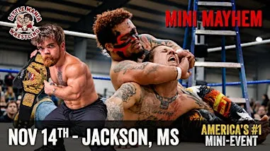 Little Mania Mini Wrestling Invades - Jackson, MS!!