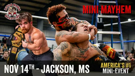 Little Mania Mini Wrestling Invades - Jackson, MS!!