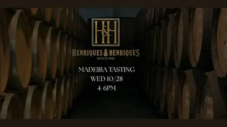 Madeira Wine Tasting