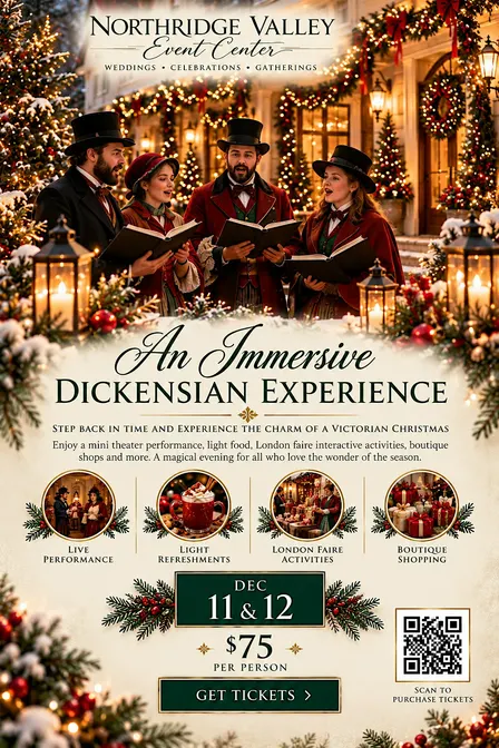 Dickensian Festival Friday December 11, 2026