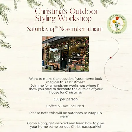 Christmas Outdoor Styling Workshop