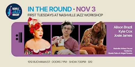 In the Round: Alison Brazil, Kyle Cox, and Josie James