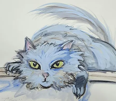 Watercolor & Pastel Techniques with Terry Cee - Cats