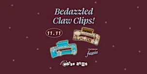 Casey's Craft Club: Bedazzled Claw Clips