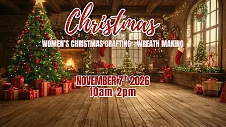 Women’s Christmas crafting - wreath making!