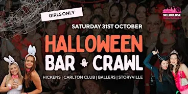 Girls Only Halloween Bar Crawl | Melbourne Working Holiday Girls