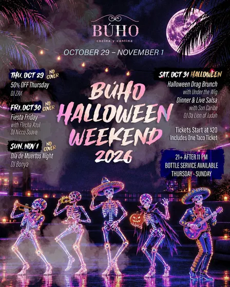 Buho's Halloween Weekend Party