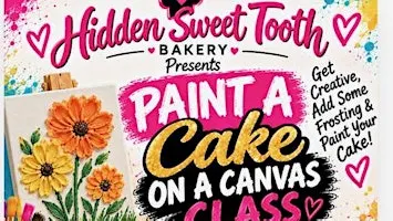 Paint a CAKE on Canvas Workshop