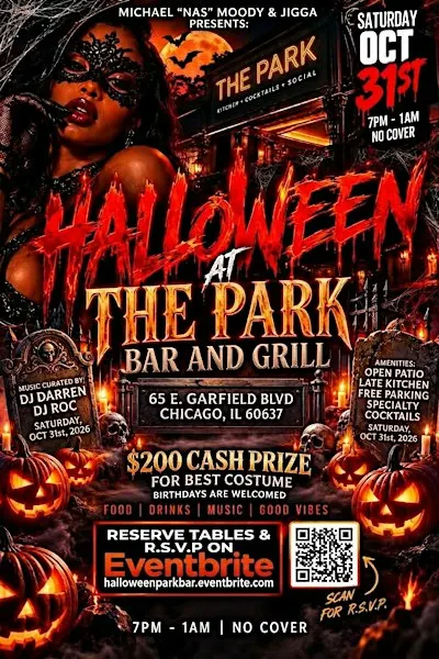 HALLOWEEN AT THE PARK - NO COVER!