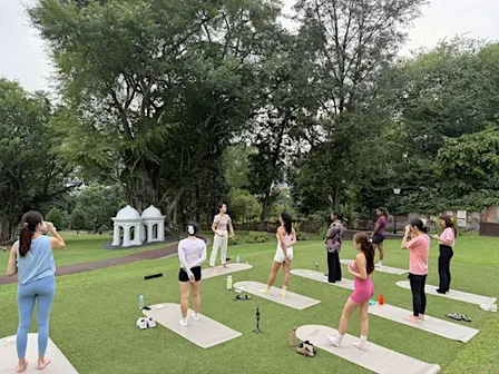Yoga in Nature by Wilderflow